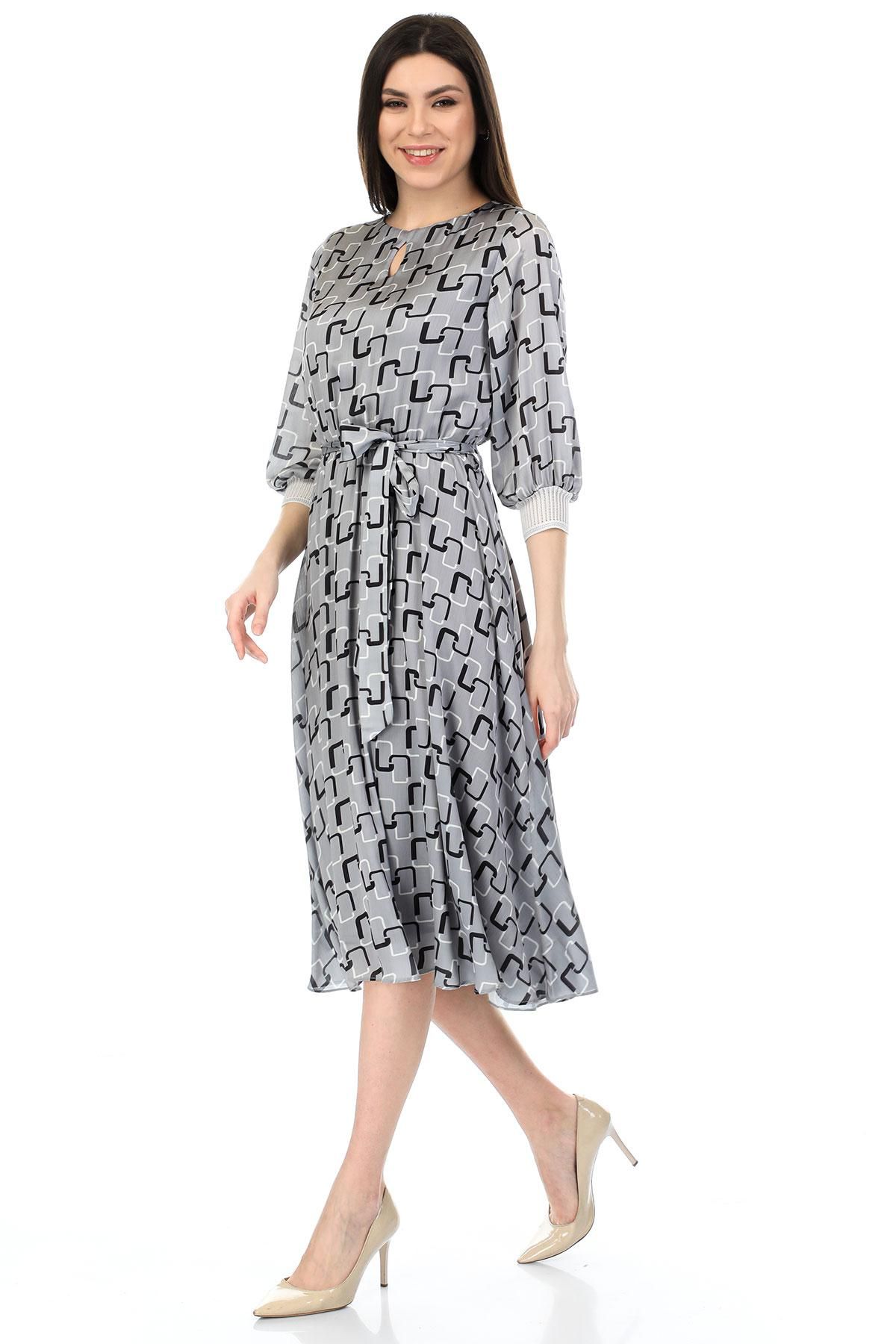 Vittoria 22176 GREY Women Dress | Dosso Dossi