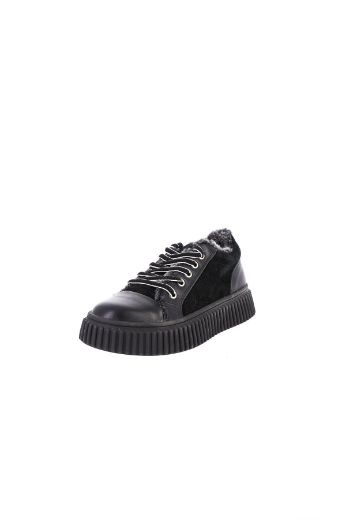 Picture of MINI LEYDI B241-31-36 27-19 BLACK Kids Sport Shoes