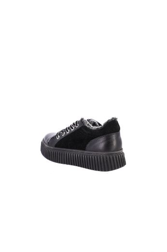 Picture of MINI LEYDI B241-31-36 27-19 BLACK Kids Sport Shoes