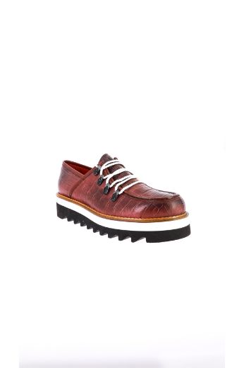 Picture of GUARDI YEDILI A2980-05 BURGUNDY Men Classic Shoes