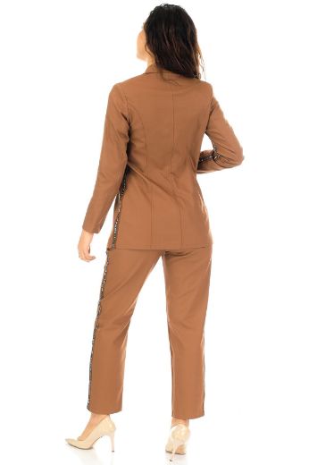 Picture of Womma 72802 BROWN Women Suit