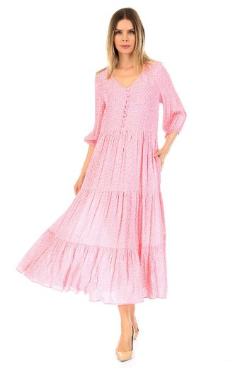 Picture of Aluch 8046 PINK Women Dress