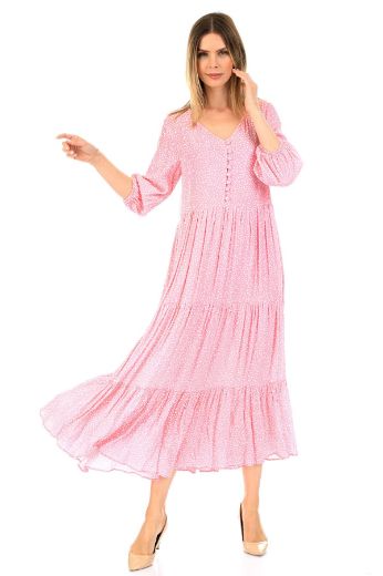 Picture of Aluch 8046 PINK Women Dress