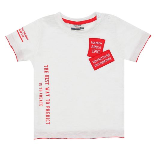 Picture of Nanica 121334 RED Boy T-Shirt