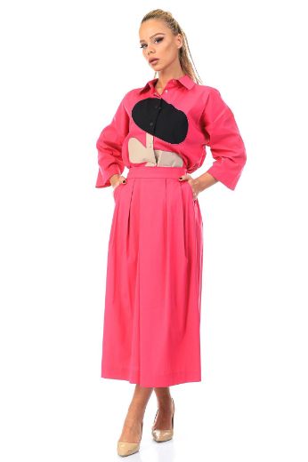 Picture of Aluch 8377 PINK Women Suit