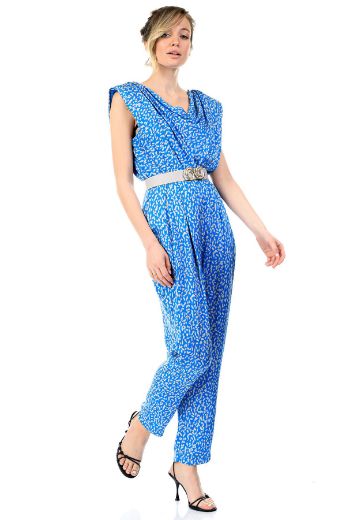 Picture of Green Country 7094 BLUE Women Overalls