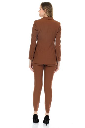 Picture of Modalinda 1362 BROWN Women Suit