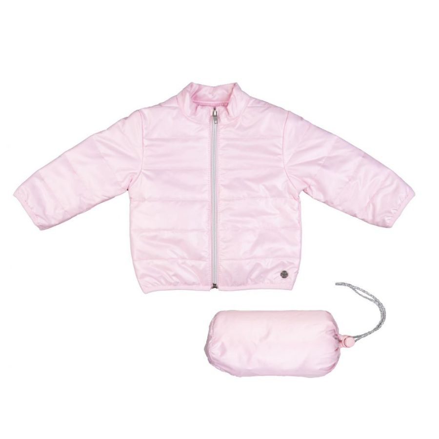Picture of Bebepan 3949 PINK Girl Trench coat