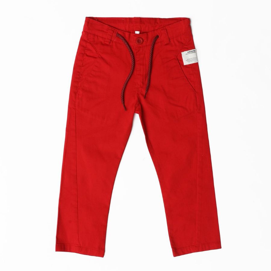 Picture of Nanica 122200 RED BOYS TROUSERS