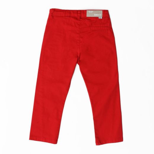 Picture of Nanica 122200 RED BOYS TROUSERS