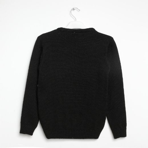 Picture of Nanica 322412 BLACK Boys  Sweater