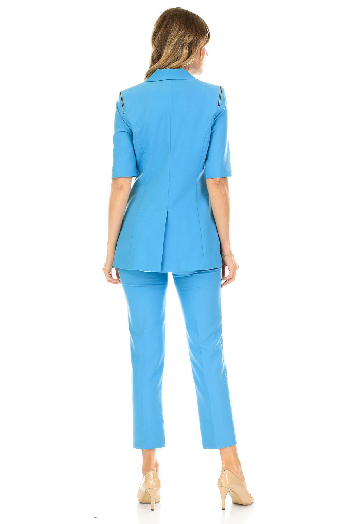 Perle Donna 2618 BLUE Women Suit | Dosso Dossi