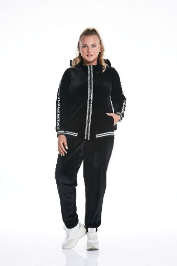 Picture of Aysel 21573-56 BLACK Plus Size Women Suit