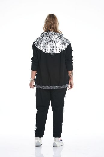Picture of Aysel 21590-44 BLACK Plus Size Women Suit