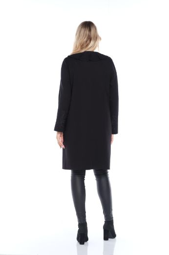 Picture of Aysel 3891-50 BLACK Plus Size Women Jacket 