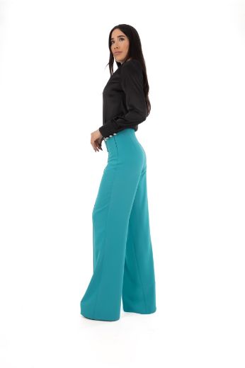 Picture of Samsara 09-4406 BLUE Plus Size Women Pants 