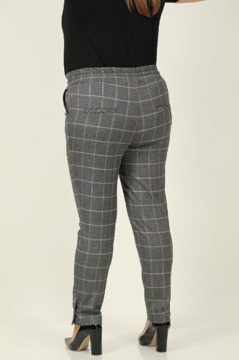 Picture of Vivento 3577xl GREY Plus Size Women Pants 