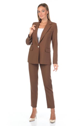 Picture of Sandrom 9122 BROWN Women Suit