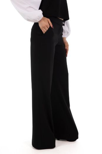 Picture of Samsara 09-4168 BLACK Plus Size Women Pants 