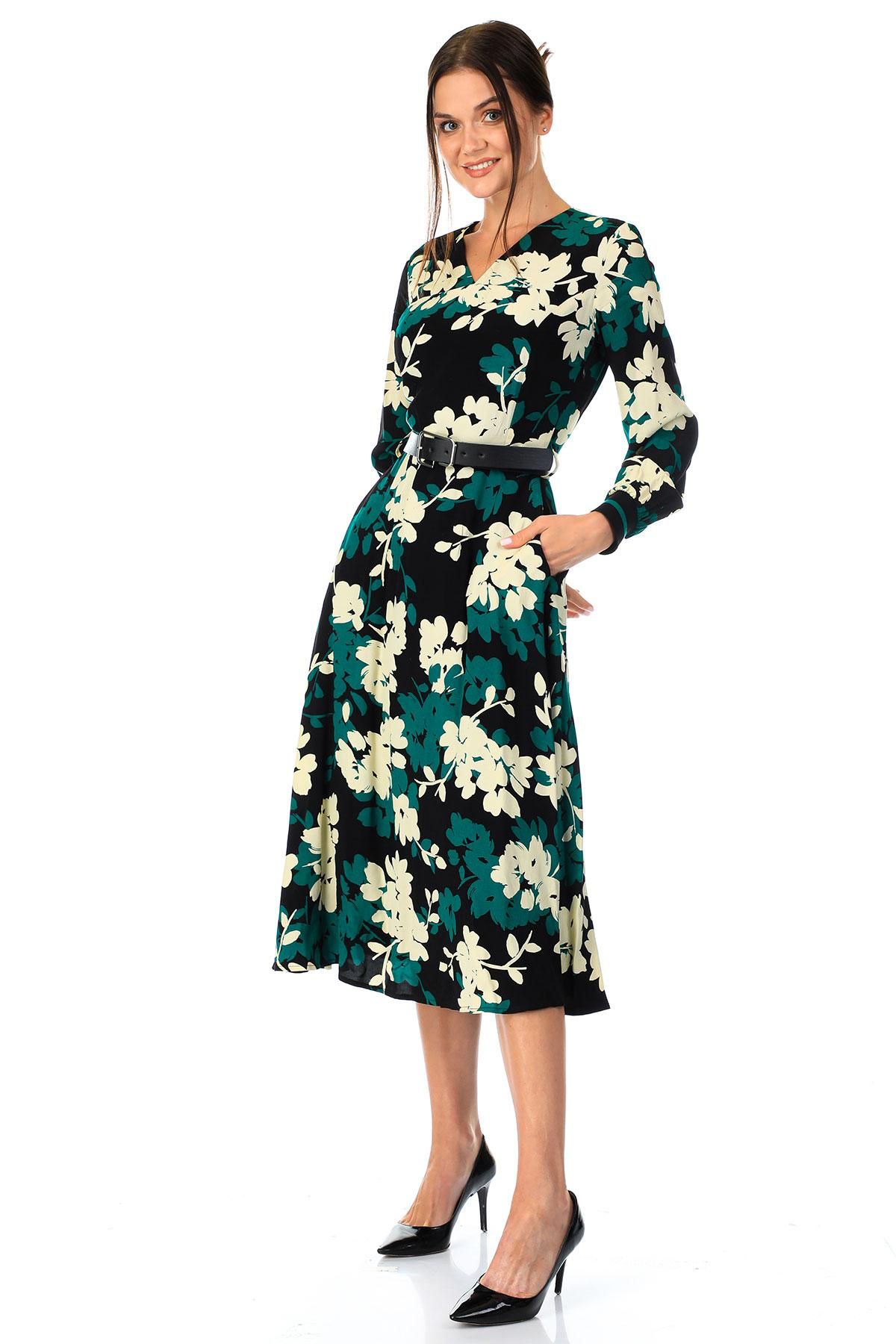 Sensiline 221177 GREEN Women Dress | Dosso Dossi