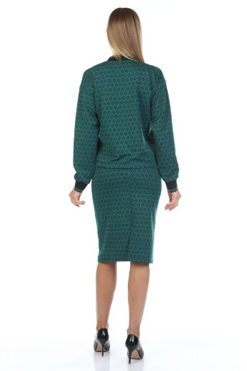 Picture of Jeanne Darc JK75851 GREEN WOMANS SKIRT SUIT 