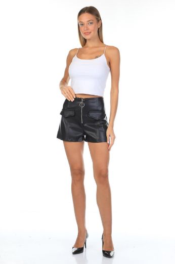 Picture of SEASAND 60023 BLACK Women Short