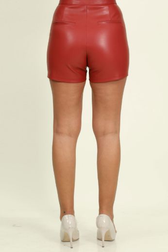 Picture of Red Export Women 4128 RED Women Short