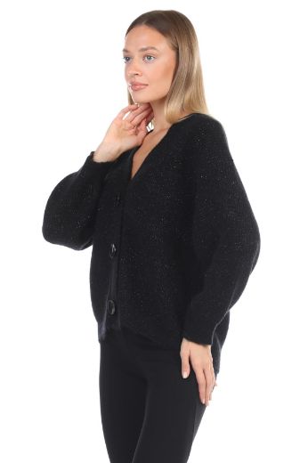 Picture of First Örme 2442-1 BLACK WOMANS CARDIGAN