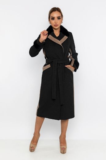 Picture of Renata 5940.0 BLACK Plus Size Women Coat 
