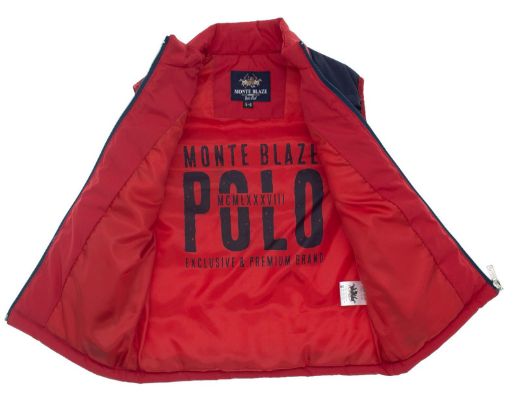 Picture of Monte Blaze MN3009 NAVY BLUE Boy Vest