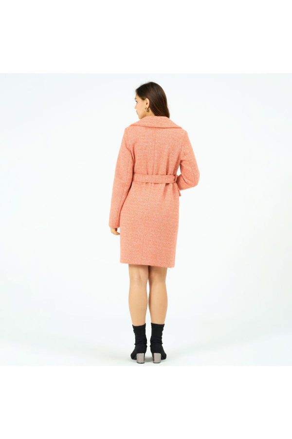 Picture of OFFO 2305375019 CORAL Women Coat