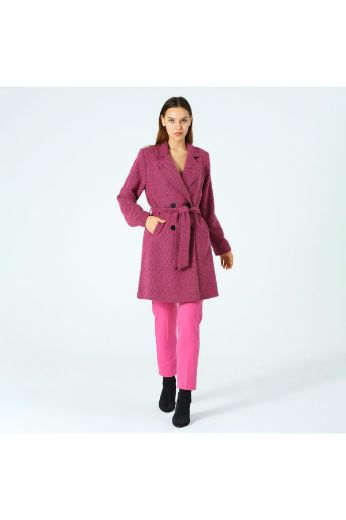Picture of OFFO 2303375002 FUCHSIA Women Coat
