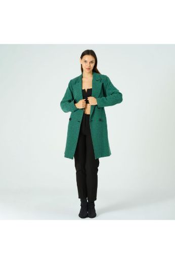 Picture of OFFO 2303375002 EMERALD Women Coat