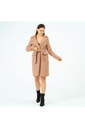Picture of OFFO 2305375019 CAMEL Women Coat