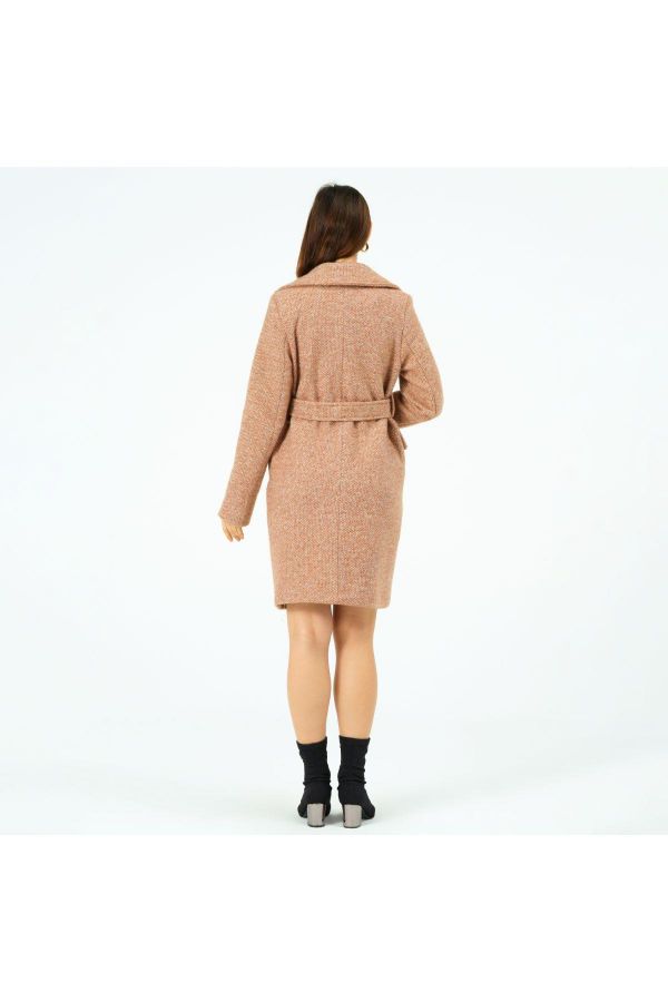 Picture of OFFO 2305375019 CAMEL Women Coat