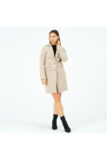 Picture of OFFO 23043375016 STONE Women Coat
