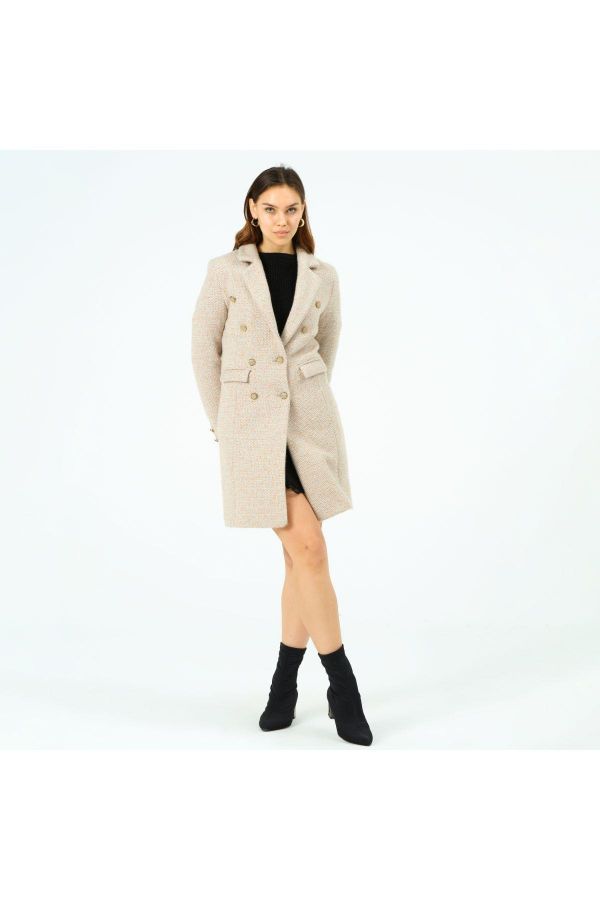 Picture of OFFO 23043375016 STONE Women Coat