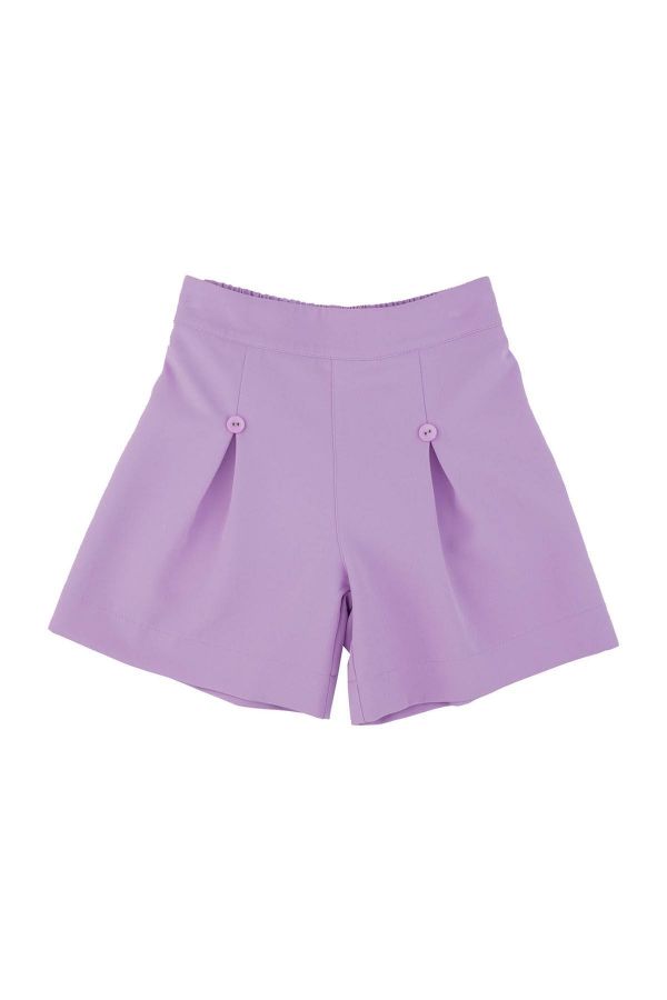 Picture of Best Kids BK23YK14240 Lila Girl Shorts