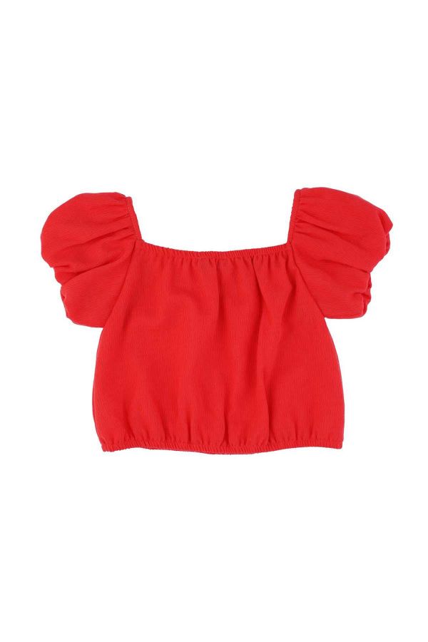 Picture of Best Kids BB23YK12131 RED Girl Blouse