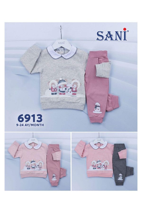 Picture of Sani Kids 6913 POWDER Girl Suit