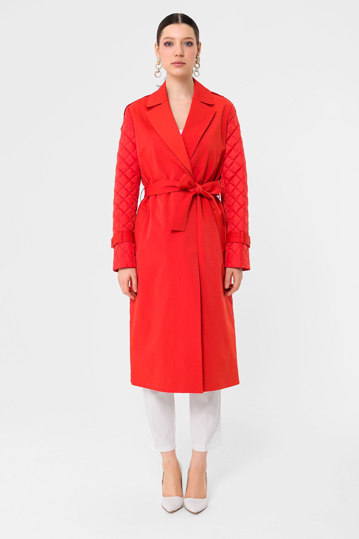 Coral trench store coat