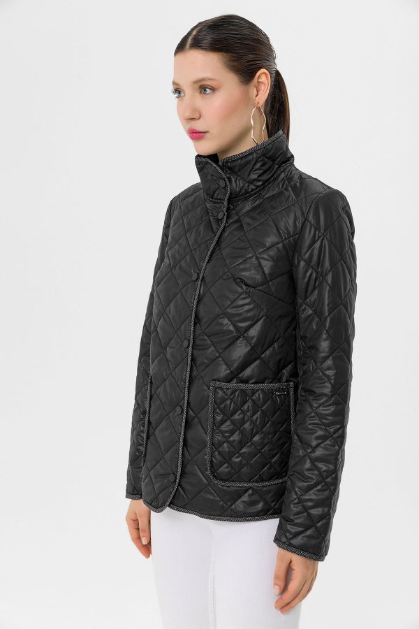 Picture of Icon 1808 BB BLACK Women Puffer Coat