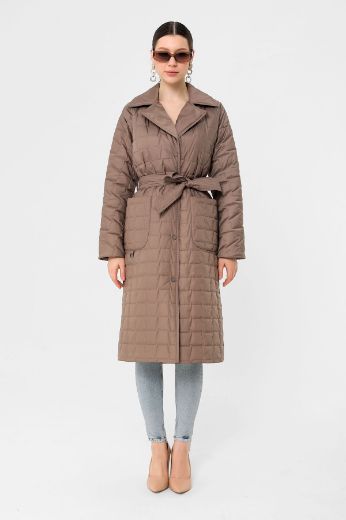 Picture of Icon 1813 BB BEIGE Women Puffer Coat