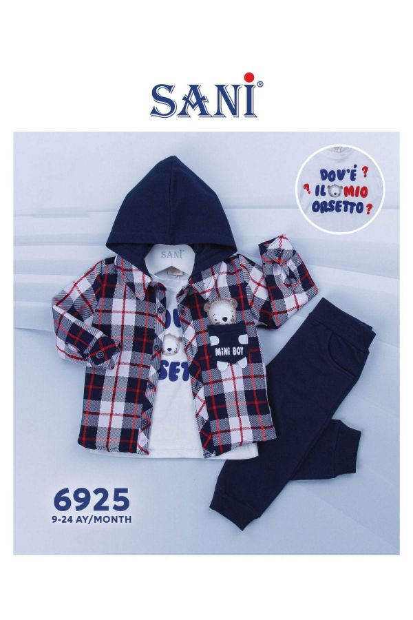 Изображение Sani Kids 6925 ТЕМНО-СИНИЙ Детский костюм для мальчиков