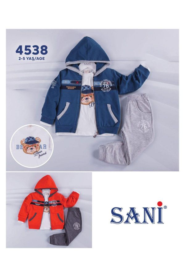 Изображение Sani Kids 4538 КРАСНЫЙ Детский костюм для мальчиков