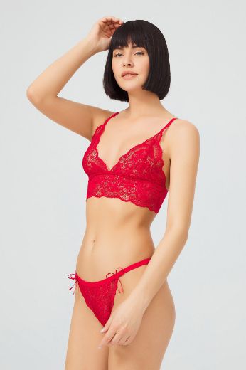 Picture of Cottonhill CH18031105KR RED Womens Bra