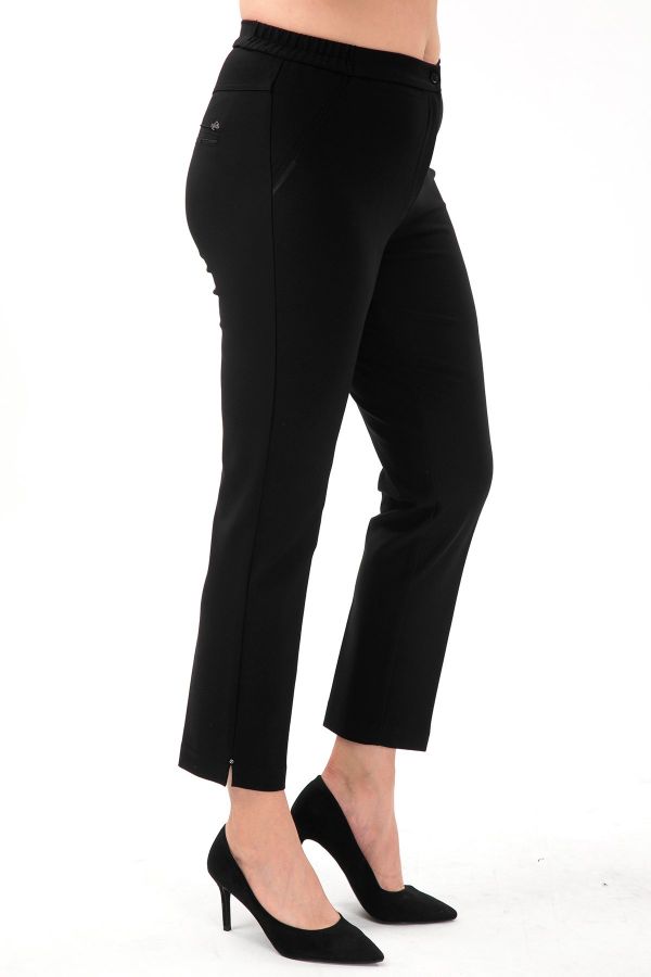 Picture of Arda Tex 6835-3 D BLACK Plus Size Women Pants 