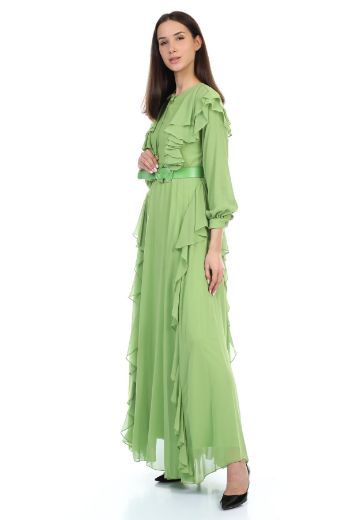 Picture of Elisa Star 22K5670 LIGHT GREEN  Women Dress