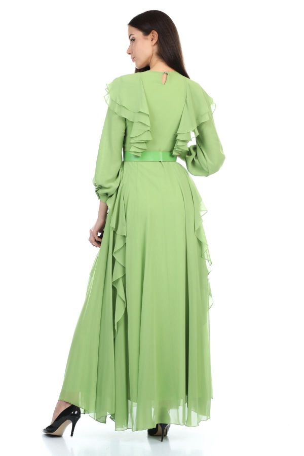 Picture of Elisa Star 22K5670 LIGHT GREEN  Women Dress