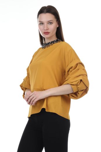 Picture of Be Sueno 10500 GOLDEN Women Blouse